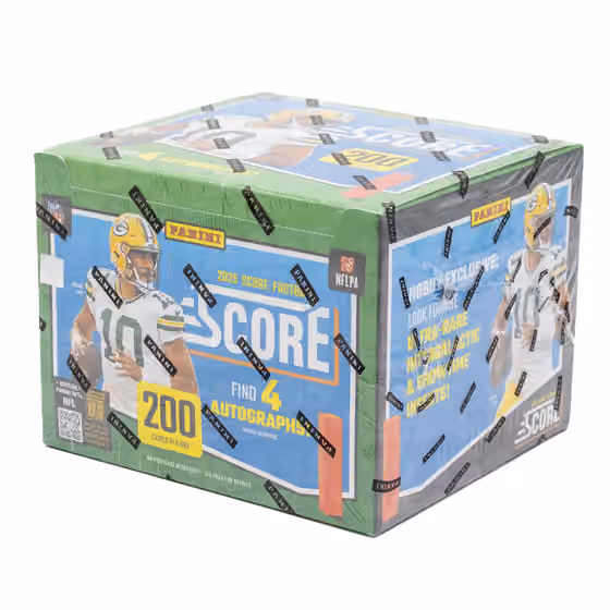2025 Panini Score Football NFL Hobby Box view 1