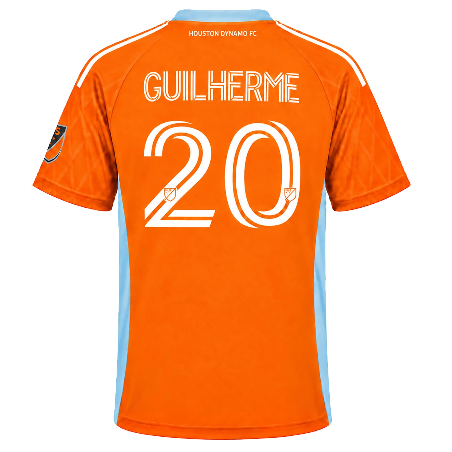 Guilherme Santos Houston Dynamo Jersey Brilliant Orange