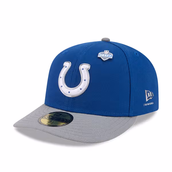 Indianapolis Colts 2026 NFL Draft Pre-Curved 59FIFTY Fitted Cap product photo