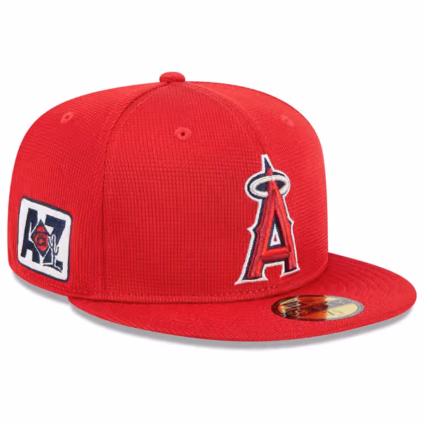 Colorado Rockies 2025 MLB Spring Training 59FIFTY Fitted Cap Red product photo