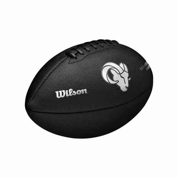 Los Angeles Rams Wilson Metallic Premiere Full Size NFL Football view 5