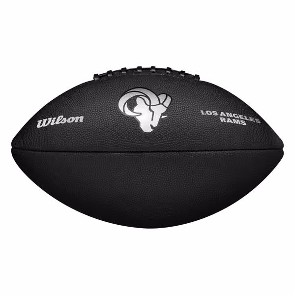 Los Angeles Rams Wilson Metallic Premiere Full Size NFL Football view 6