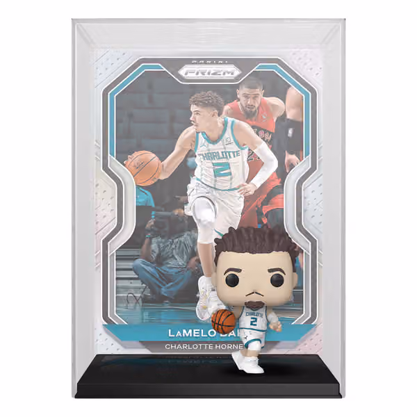Funko POP! Prizm Trading Cards #01 LaMelo Ball Charlotte Hornets NBA Figure view 2