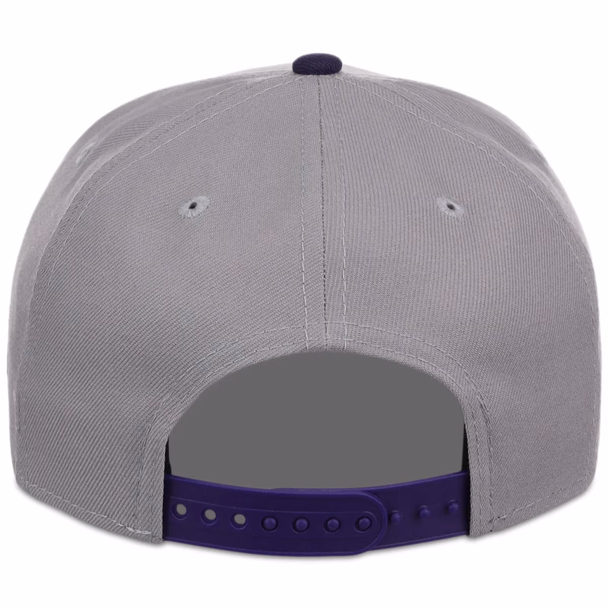 Colorado Rockies MLB Gray OTC FASHION CORE New Era 9FORTY A-Frame detail view