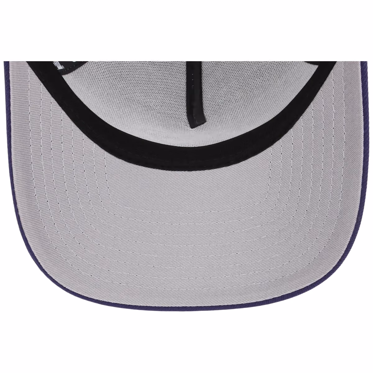 Colorado Rockies MLB Gray OTC FASHION CORE New Era 9FORTY A-Frame back view
