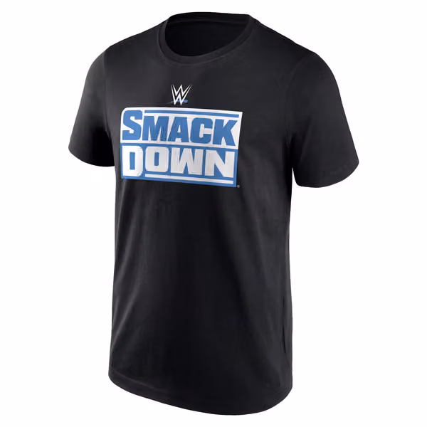 SmackDown Logo WWE T-Shirt Black view 1