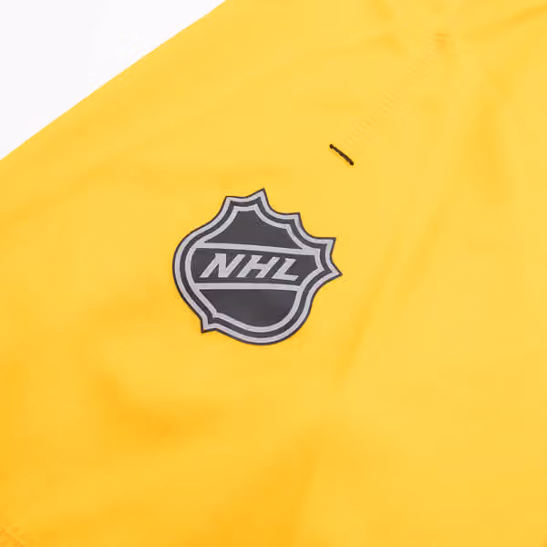 Boston Bruins 2024/25 Authentic Pro Rink Tech NHL T-Shirt Yellow view 4