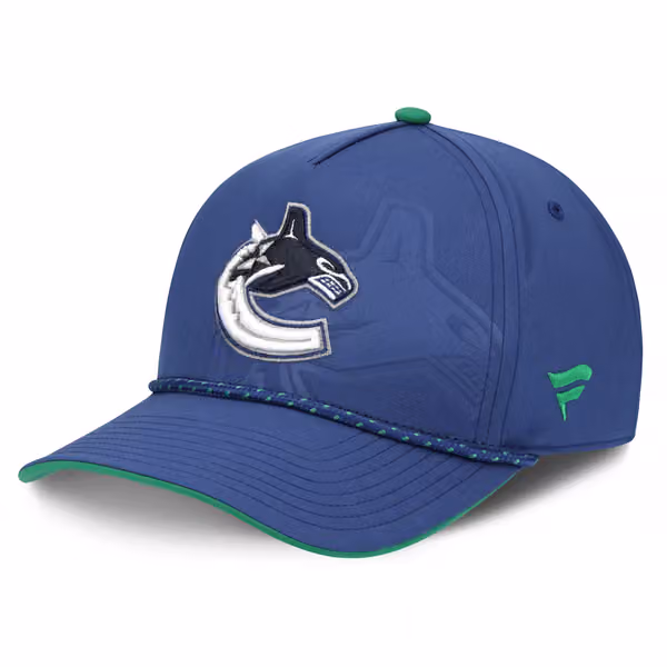 Vancouver Canucks 2026 NHL Draft Authentic Pro Adjustable Cap Blue product photo