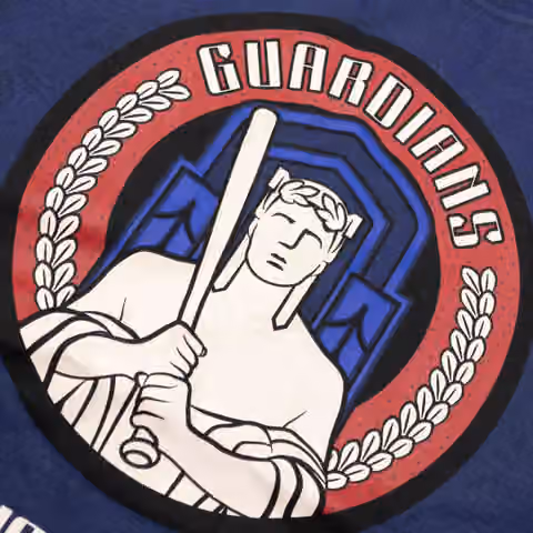 Cleveland Guardians City Connect Nike MLB T-Shirt Navy view 3
