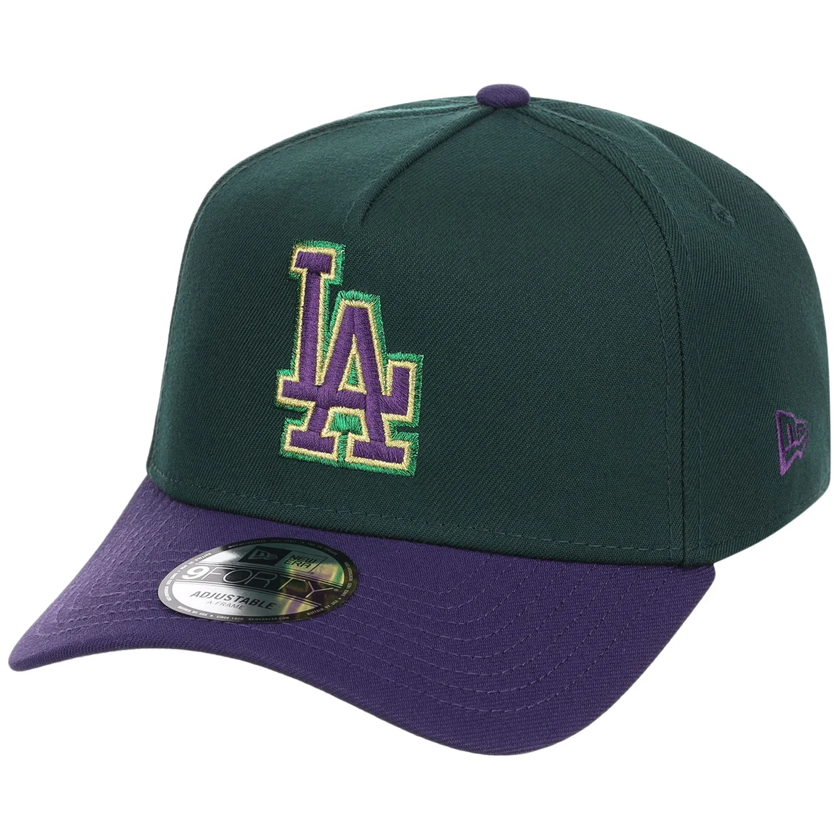 Los Angeles Dodgers MLB Joke's on You New Era 9FORTY A-Frame detail view