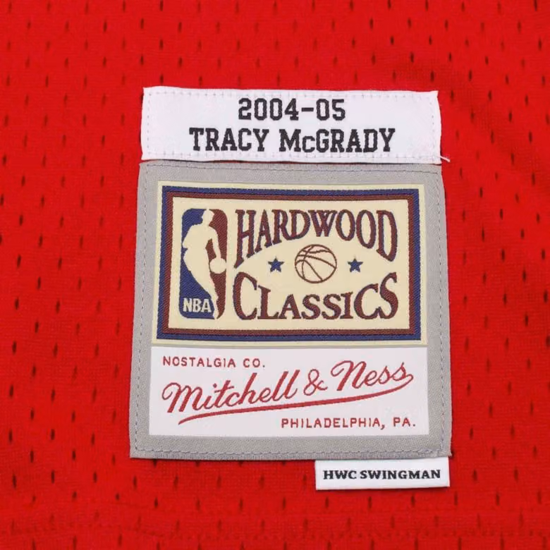 Tracy McGrady #1 Houston Rockets 2004-05 Mitchell & Ness Swingman NBA Jersey Red view 3
