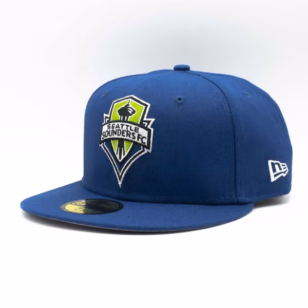 Seattle Sounders FC Team Logo New Era 59FIFTY Fitted MLS Cap product photo