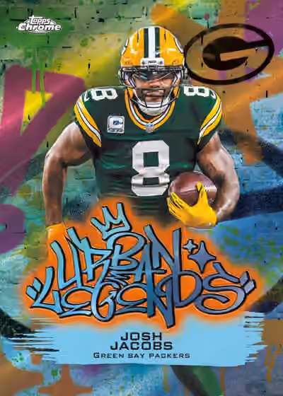 2025 Topps Chrome Football NFL Blaster Box view 8