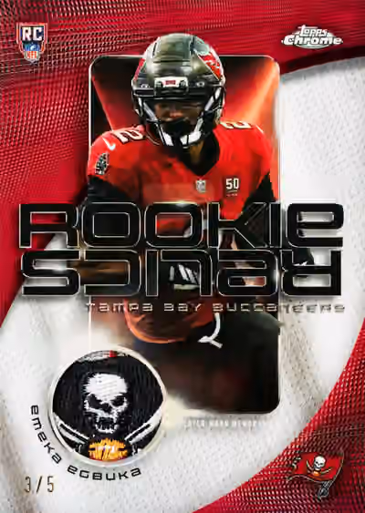 2025 Topps Chrome Football NFL Blaster Box view 7