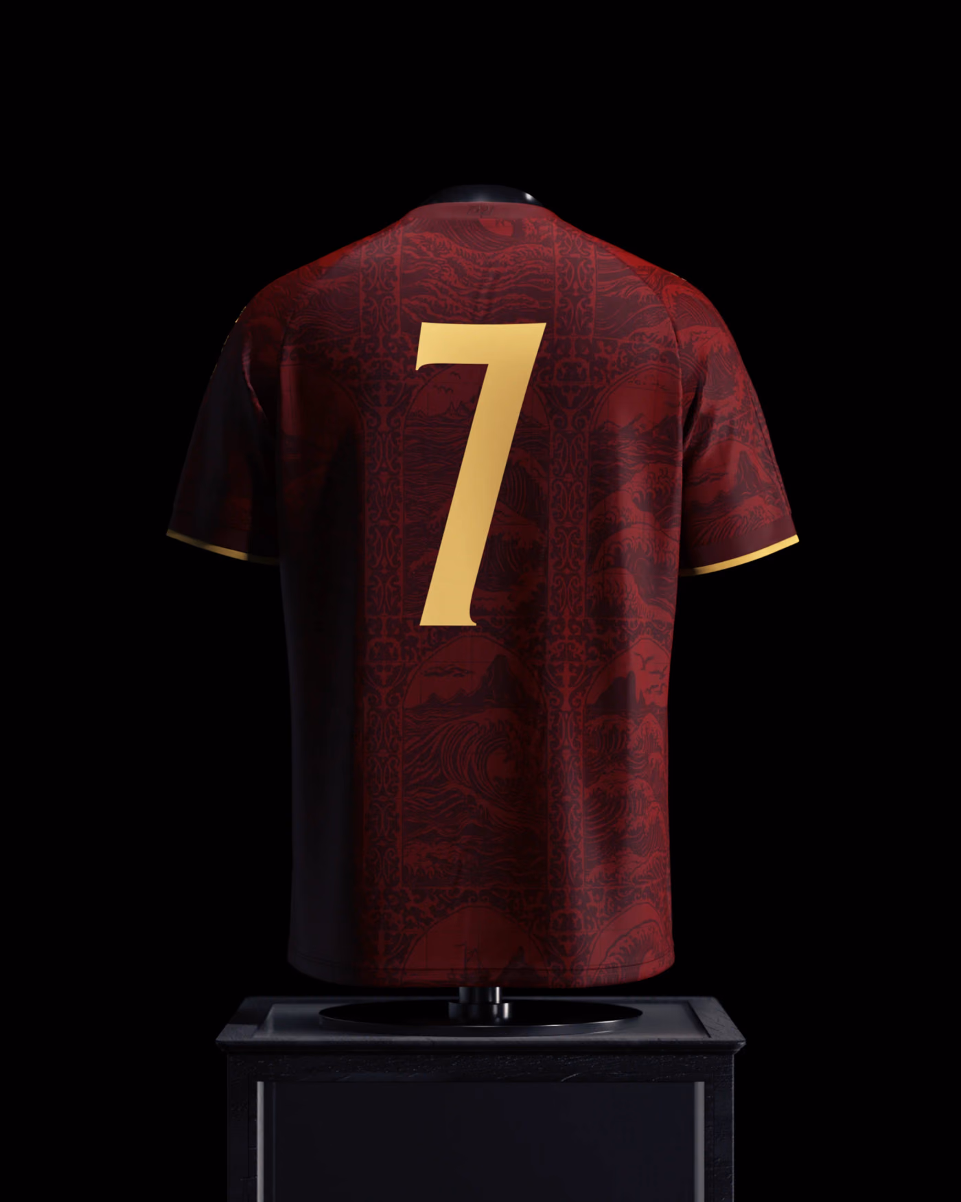 Jersevo Custom Personalized The Siu Away Jersey (2026WC Edition) back view