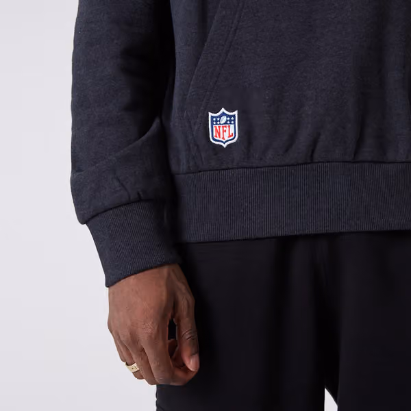 Tampa Bay Buccaneers Established New Era NFL Hoodie Dark Gray view 3