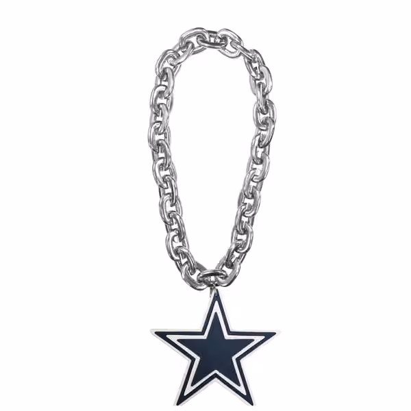 Dallas Cowboys Big Logo NFL Fan Chain view 1