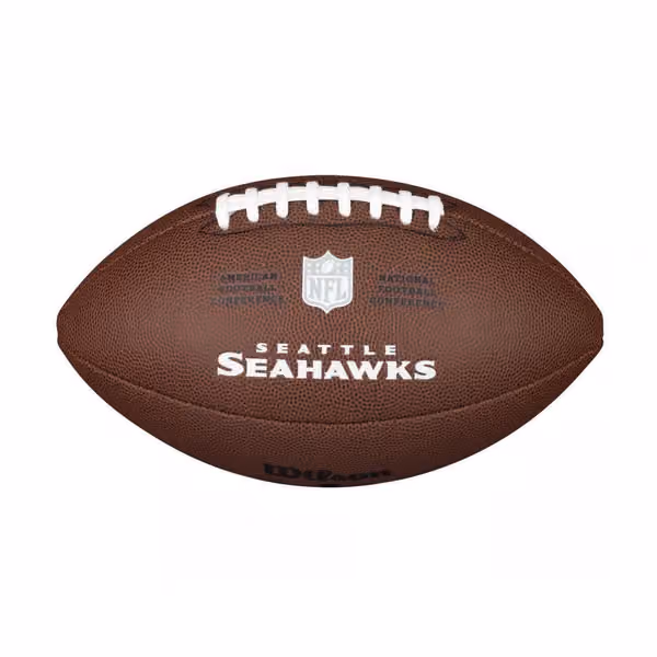 Seattle Seahawks Backyard Wilson Full Size NFL Football view 2