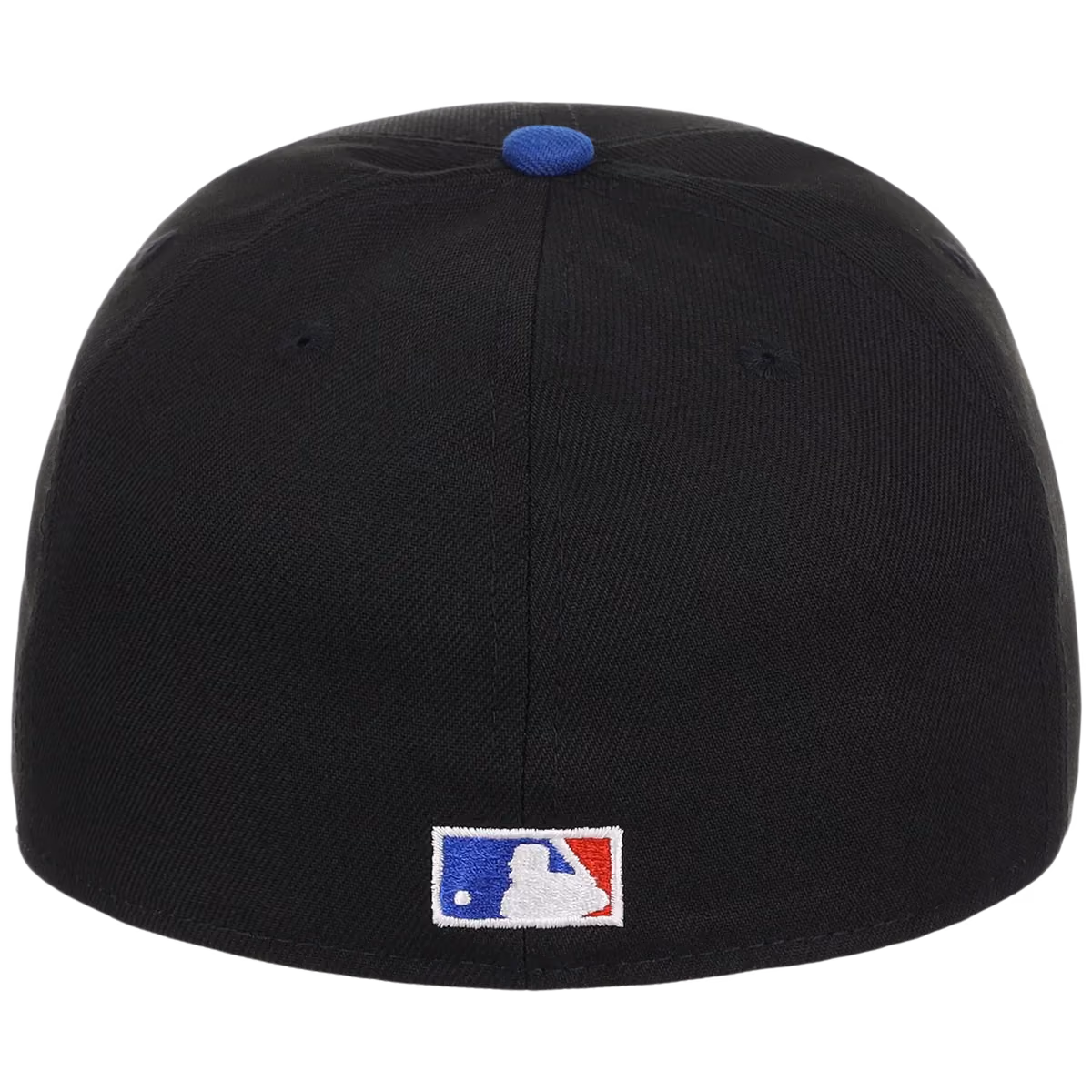 Kansas City Royals MLB Cooperstown Authentic Collection New Era 59FIFTY (Black/Royal) detail view