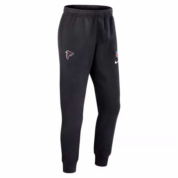 Atlanta Falcons 2024 NFL Sideline Nike Club Sweat Pants Black view 3