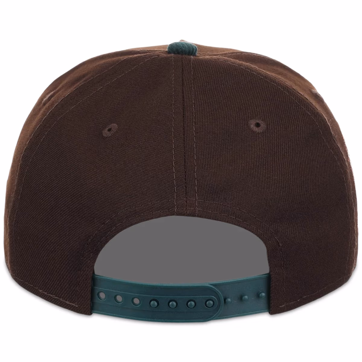 Oakland Athletics MLB Forest Ember New Era 9FORTY A-Frame detail view