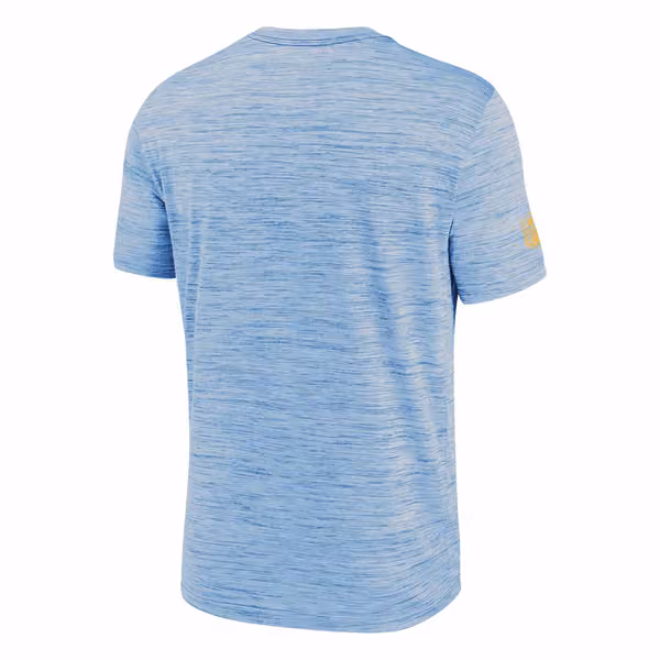 Los Angeles Chargers 2025 NFL Sideline Nike Velocity Performance T-Shirt Blue view 3