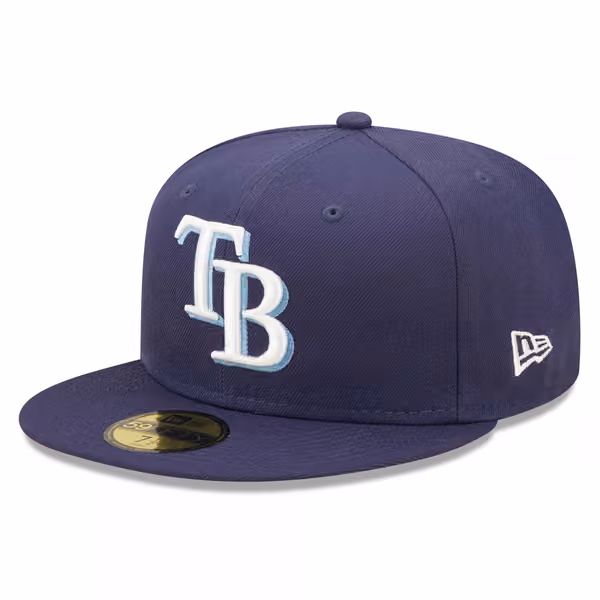 Tampa Bay Rays Authentic 59FIFTY Fitted MLB Cap Game Navy product photo