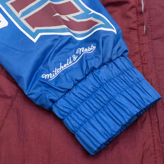 Colorado Avalanche Undeniable Mitchell & Ness NHL Windbreaker Jacket view 5