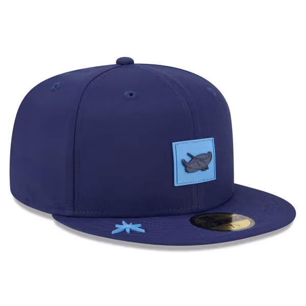 Tampa Bay Rays 2026 MLB Clubhouse 59FIFTY Fitted Cap Blue product photo