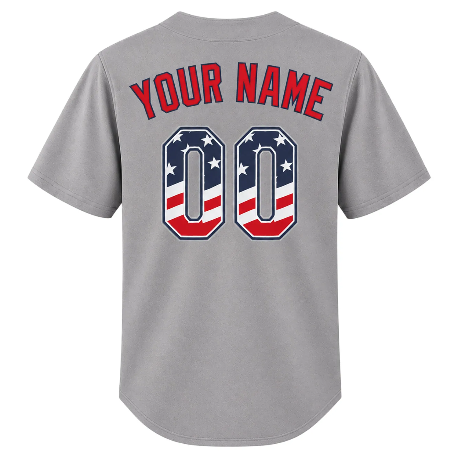 Red Sox Custom Jersey Personalized Bold Name & Number Patriotic