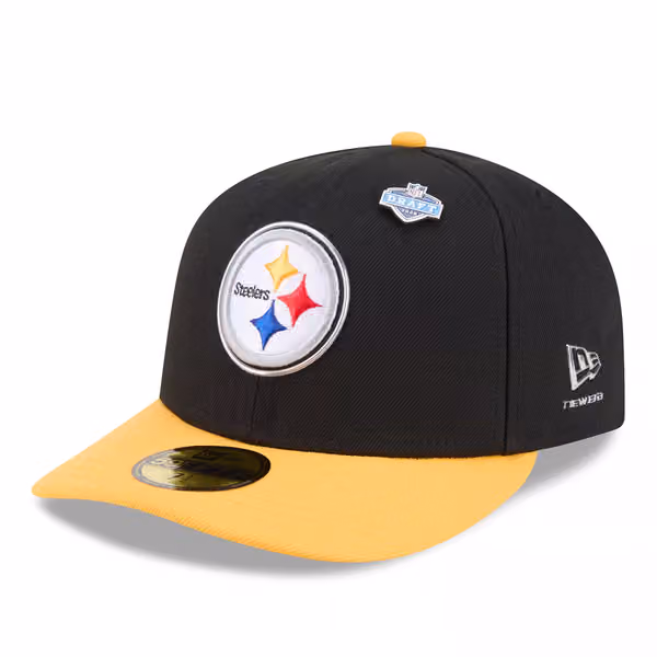 Pittsburgh Steelers 2026 NFL Draft Pre-Curved 59FIFTY Fitted Cap product photo