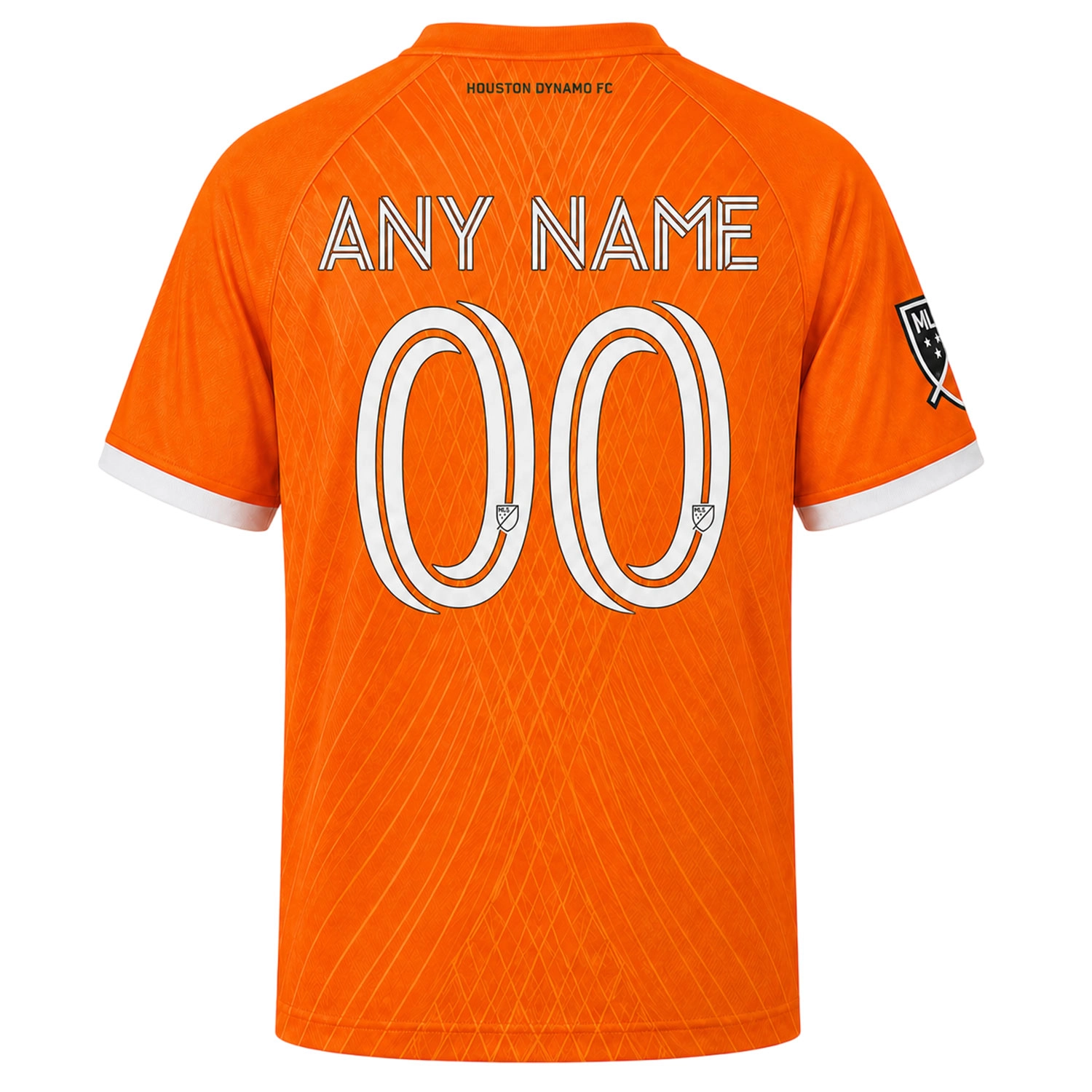 Houston Dynamo Jersey Personalized Vibrant Wave Design