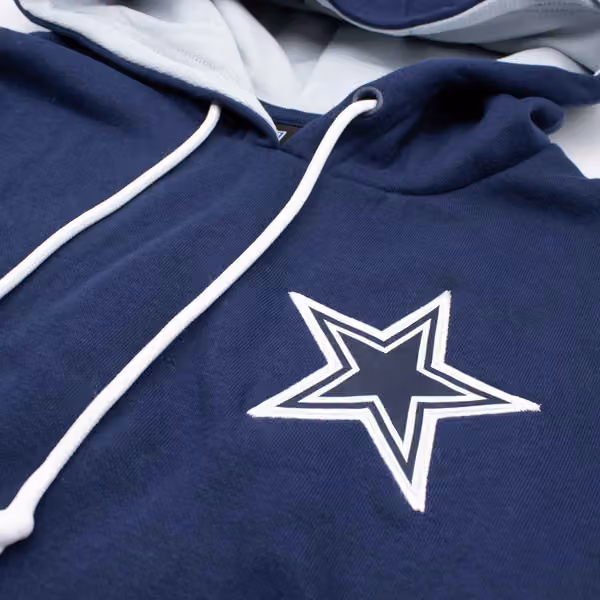 Dallas Cowboys Foundation NFL Hoodie Navy view 4