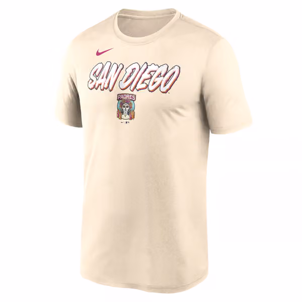 San Diego Padres City Connect Legend MLB T-Shirt Natural view 1