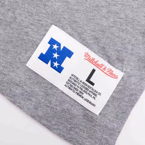 Los Angeles Rams Mitchell & Ness Color Blocked NFL Throwback T-Shirt view 3