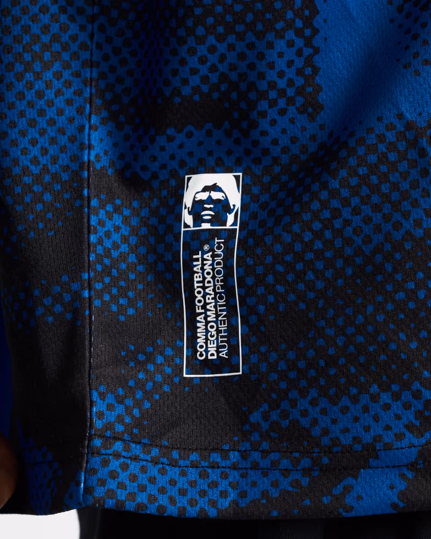 Jersevo Custom Personalized Maradona® "The Scream" Longsleeve Polo detail view 5