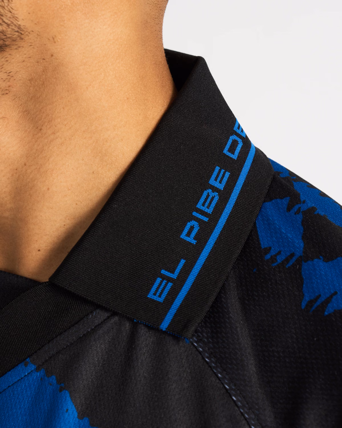 Jersevo Custom Personalized Maradona® "The Scream" Longsleeve Polo detail view 7