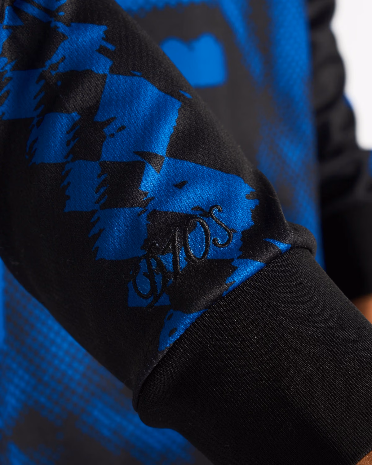 Jersevo Custom Personalized Maradona® "The Scream" Longsleeve Polo detail view 6