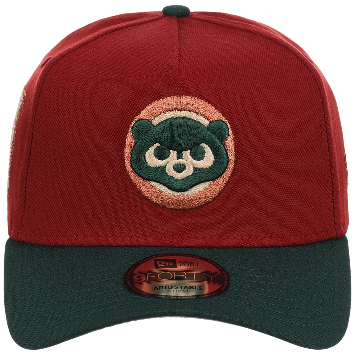 Chicago Cubs MLB Terra Verde New Era 9FORTY detail view