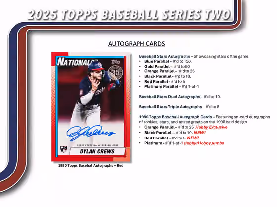 2025 Topps Series 2 Baseball MLB Jumbo Hobby Box view 5