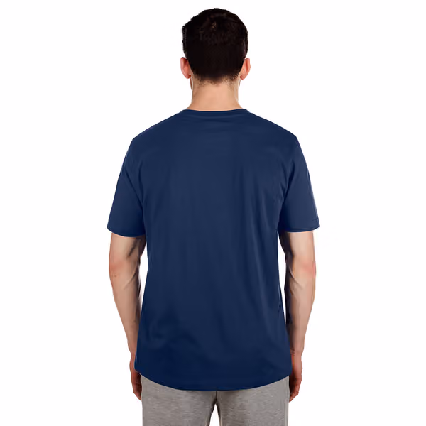 Denver Nuggets 2024 NBA City Edition New Era T-Shirt Navy view 2