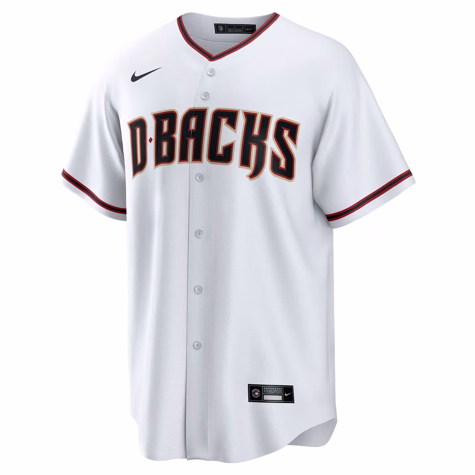 Arizona Diamondbacks Nike MLB Home Jersey White view 1