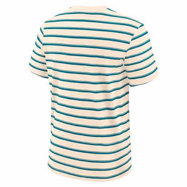 Miami Dolphins Rewind Striped Club NFL T-Shirt view 2