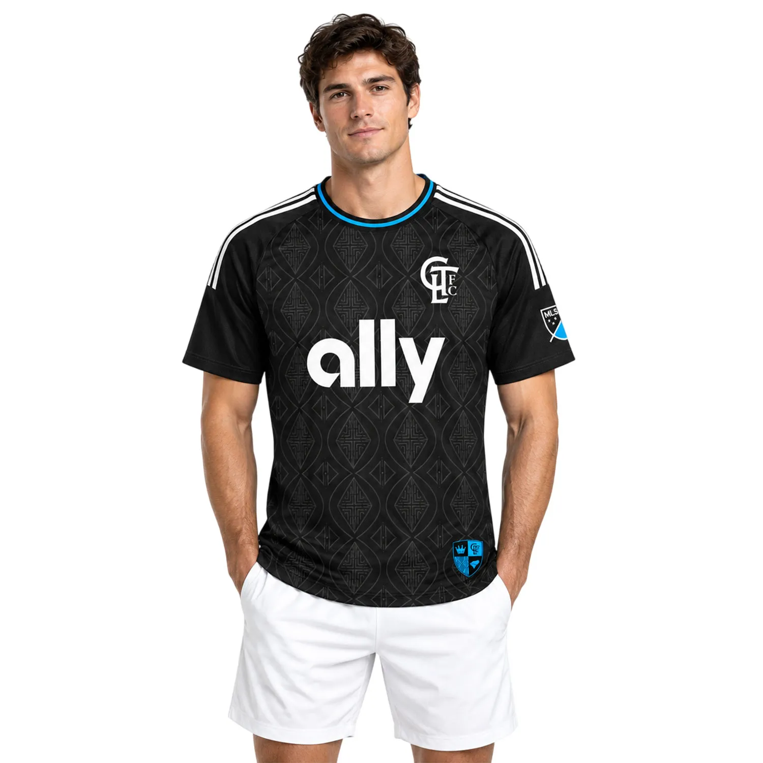 Charlotte FC Black Jersey 2026 Bold MLS Fanwear