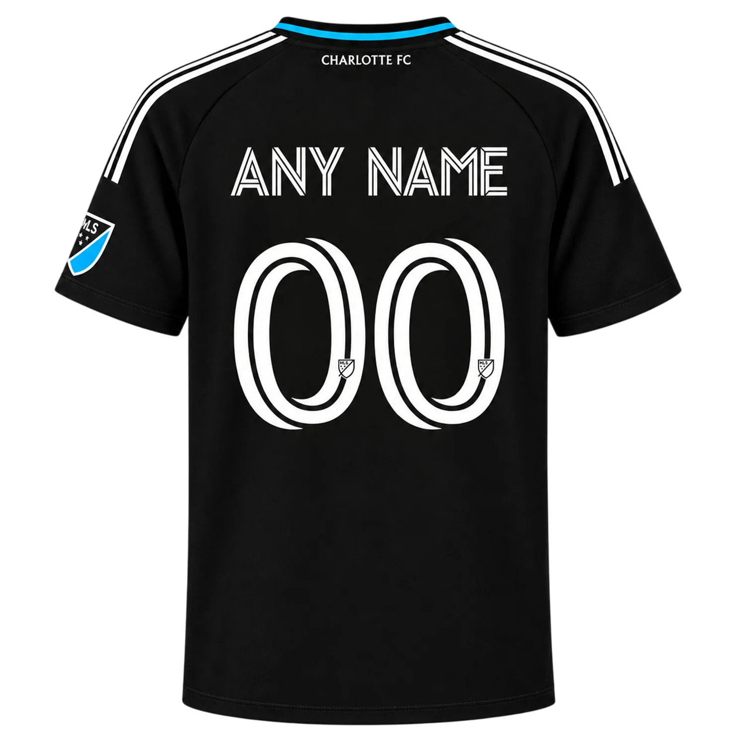 Charlotte FC Black Jersey 2026 Bold MLS Fanwear