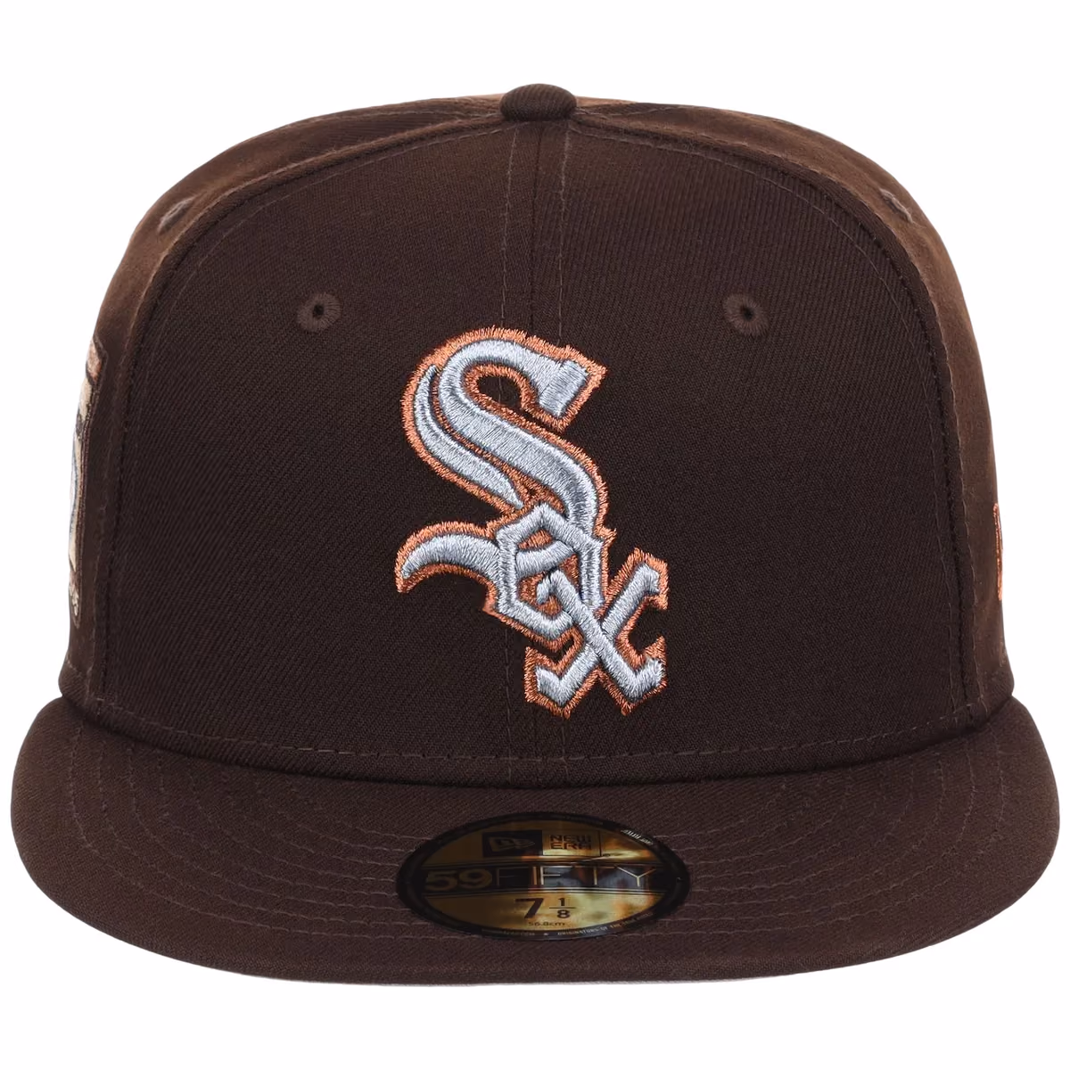 Chicago White Sox MLB Frosted Bark New Era 59FIFTY detail view