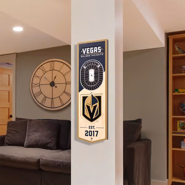 Vegas Golden Knights 3D Stadium NHL Banner view 6