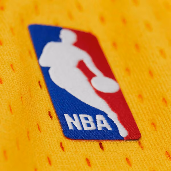 Denver Nuggets 2017-18 Swingman NBA Shorts Yellow view 4