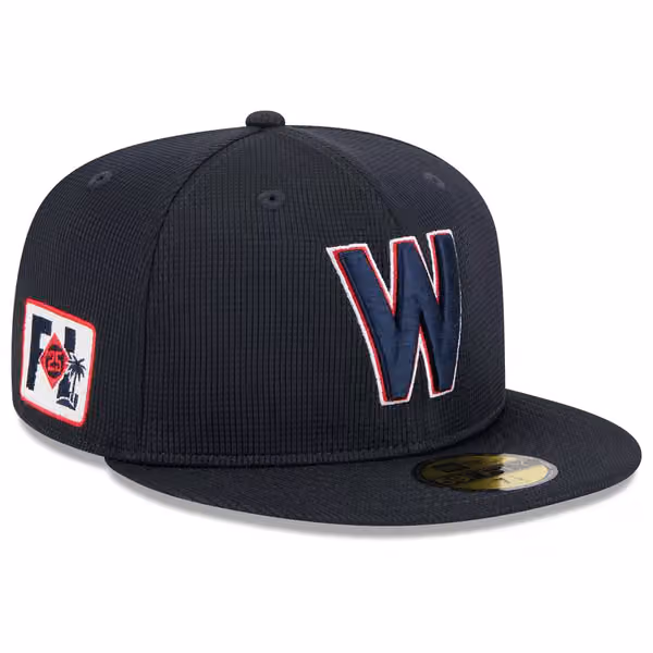Washington Nationals 2025 MLB Spring Training 59FIFTY Fitted Cap Navy product photo