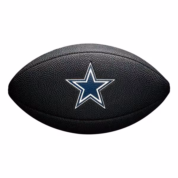 Dallas Cowboys NFL Wilson Mini Football Black view 3